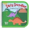 The Pencil Grip Daily Doodler Reusable Activity Book- Dino Cover, Includes 4 Wonder Stix TPG-841 - alternate 5